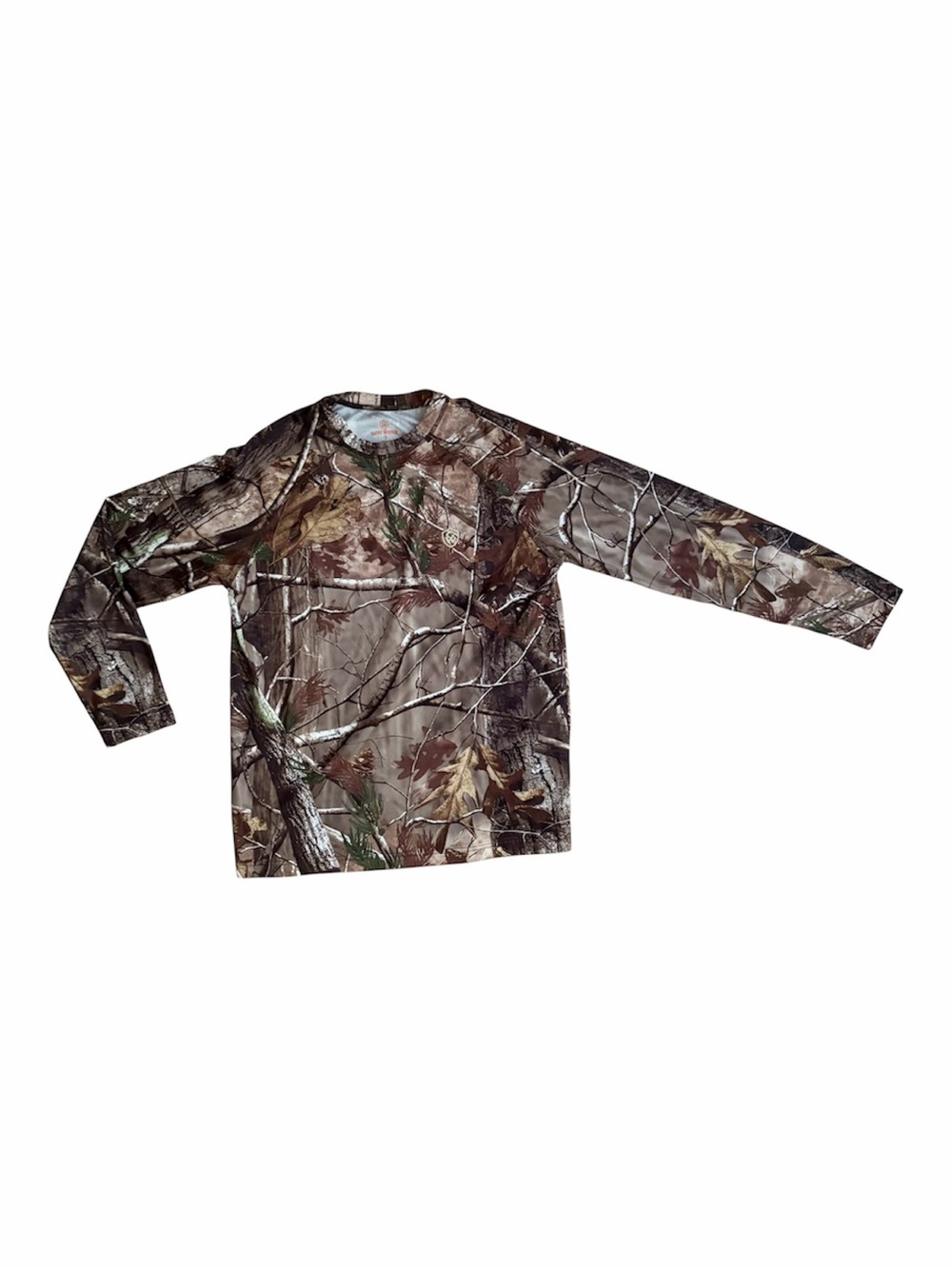 Game Winner Men's Long-Sleeve Realtree Camo Top - Brown/Green